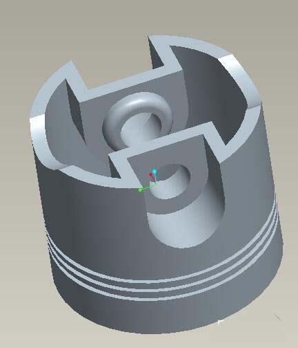 Proe5.0怎么创建三维立体的活塞零件?