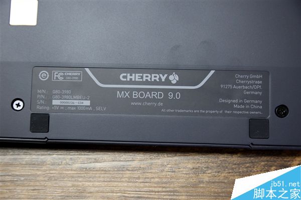 Cherry櫻桃MX BOARD 9.0機械鍵盤圖賞:定位專業(yè)電競