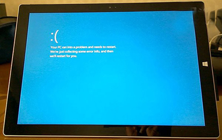 Surface Pro3問題不斷：驅動報錯、死機藍屏