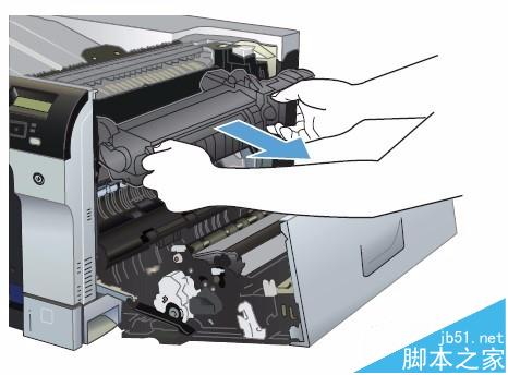 HP CP5225打印機(jī)右擋蓋卡紙?jiān)撛趺辞宄?