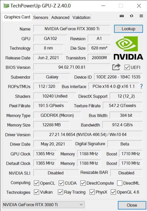 影馳RTX 3080 Ti 星曜OC怎么樣 影馳RTX 3080 Ti 星曜OC詳細(xì)評測