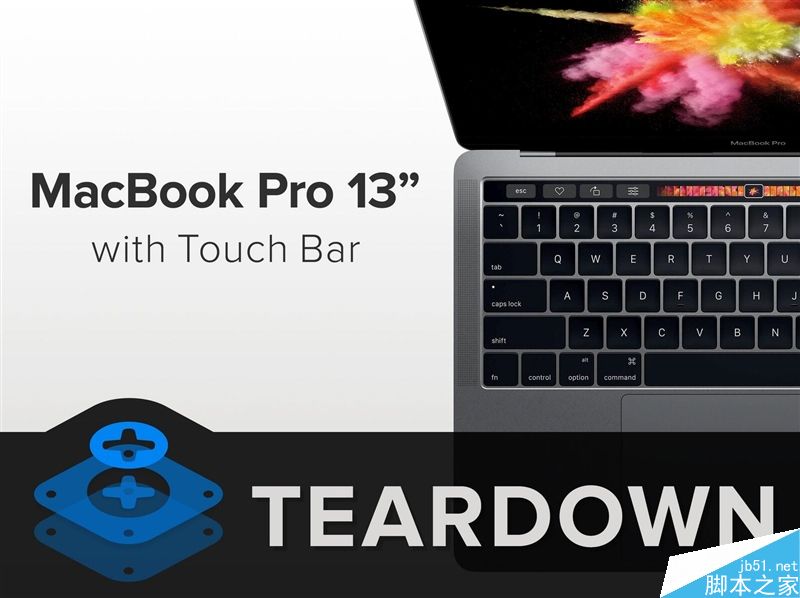 13寸Touch Bar版Macbook Pro拆解图赏:毫无维修价值