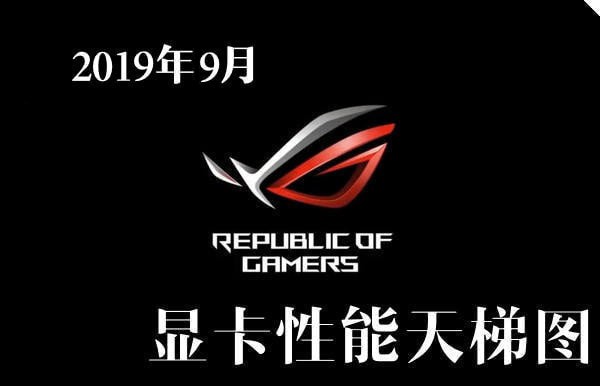 2019显卡排行榜天梯图 显卡天梯图2019年9月最新版