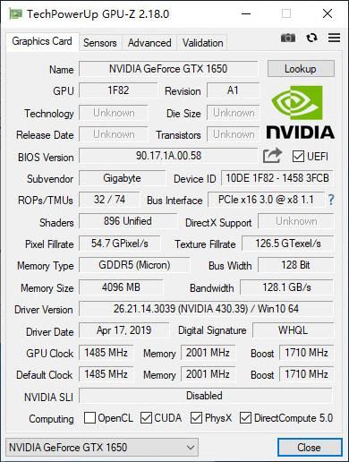 GTX 1650顯卡玩游戲怎么樣 GTX 1650顯卡游戲性能測試