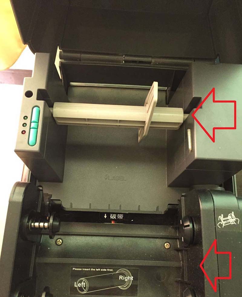 tsc 244plus打印機怎么更換熱敏紙?