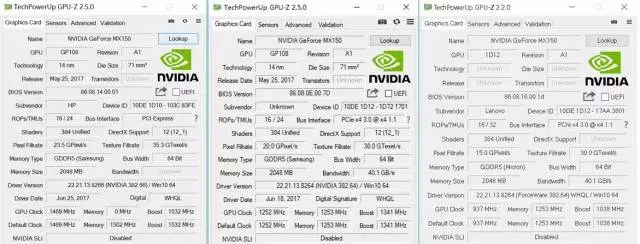 MX150顯卡怎么看版本？筆記本顯卡MX150滿血版和非滿血版區(qū)別詳解