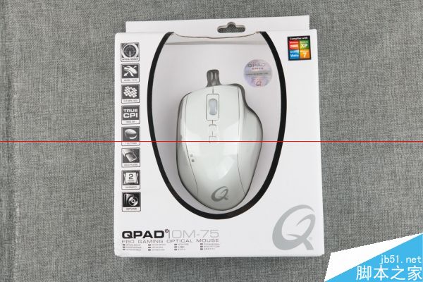 游戲鼠標(biāo)怎么選？QPAD OM-75光電鼠標(biāo)評測