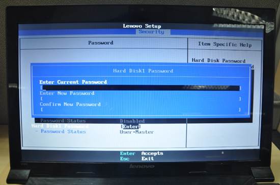 Lenovo SMB 笔记本如何设置BIOS密码(三种不同的设置界面)
