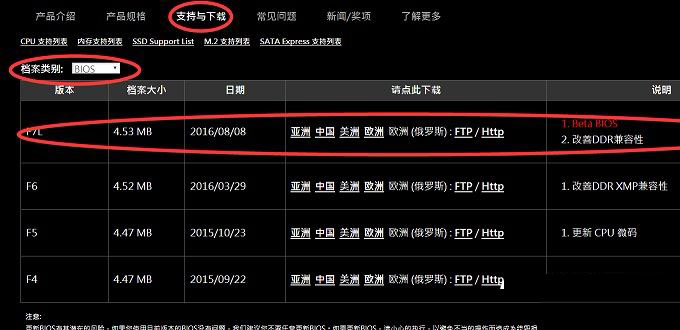 主板bios怎么升级 技嘉Z170主板bios升级图文教程