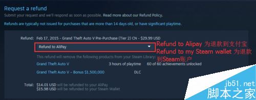 Steam如何退款 Steam退款方法技巧