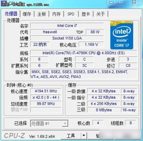 i7-4790K怎么样？Intel酷睿i7-4790K详细评测图文介绍