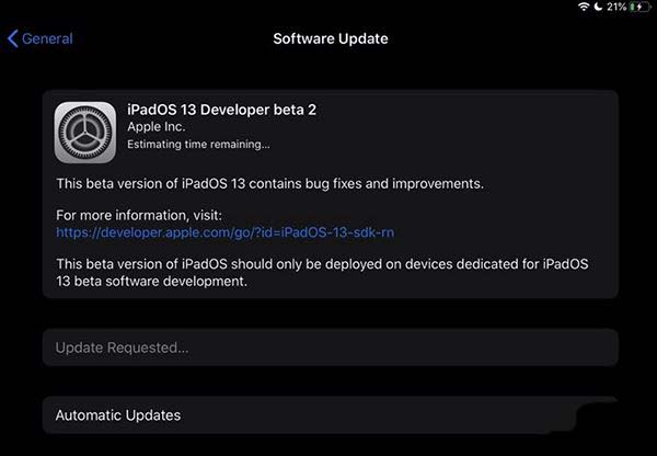 iPadOS beta 2固件下载地址 iPadOS beta 2下载