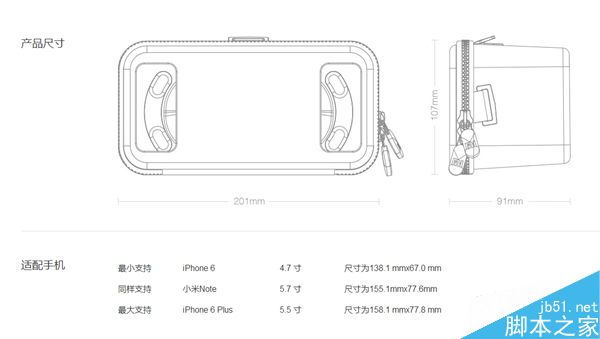 小米VR眼鏡玩具版亮相 采用拉鏈式設(shè)計