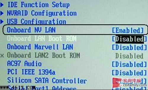 915主板找不到onboard LAN boot rom這個(gè)選項(xiàng)