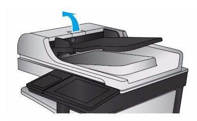 HP MFP M680一體機怎么清潔文檔拾紙輪和分隔墊?