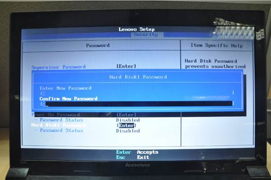 Lenovo SMB 笔记本如何设置BIOS密码(三种不同的设置界面)