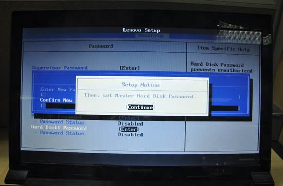 Lenovo SMB 笔记本如何设置BIOS密码(三种不同的设置界面)