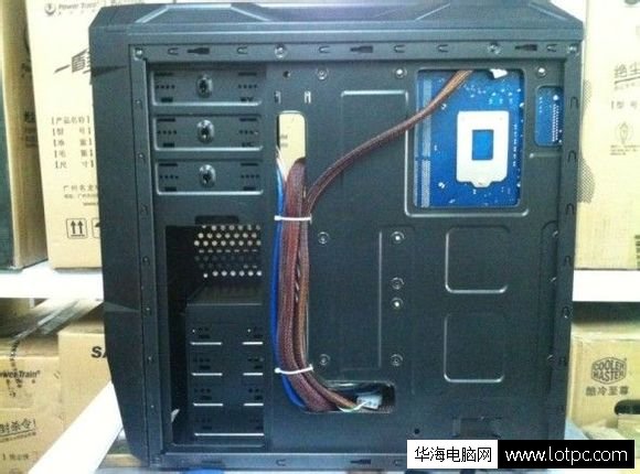 DIY电脑装机教程 主机走背线方法图文教程