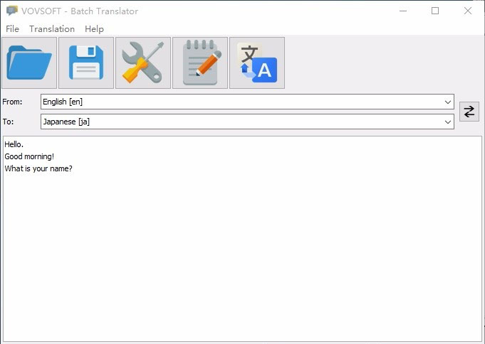 Vovsoft Batch Translator怎么转换翻译 Vovsoft Batch Translator翻译方法介绍