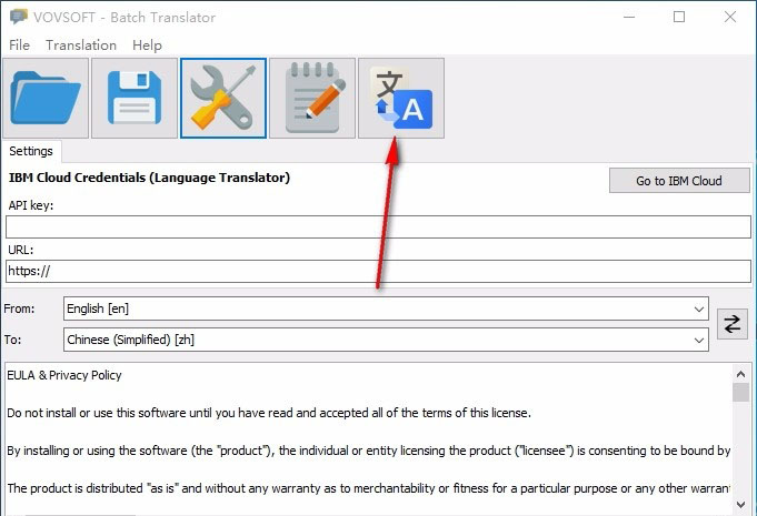 Vovsoft Batch Translator怎么转换翻译 Vovsoft Batch Translator翻译方法介绍