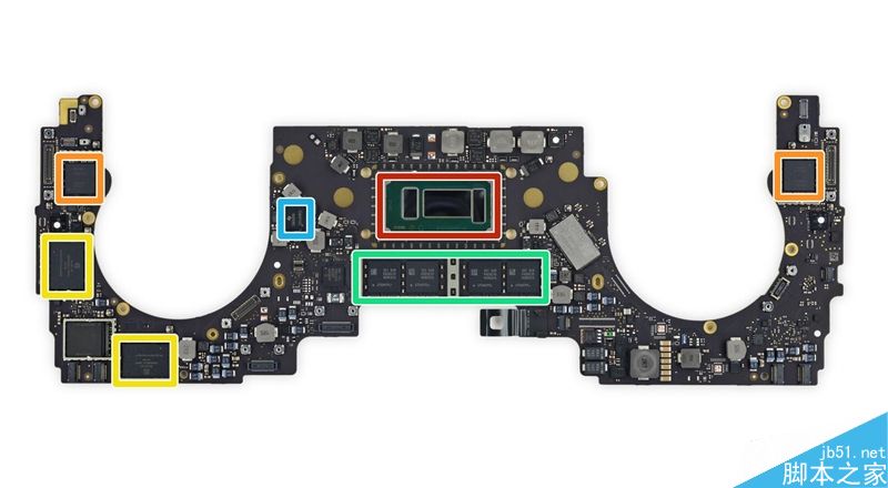 13寸Touch Bar版Macbook Pro拆解图赏:毫无维修价值