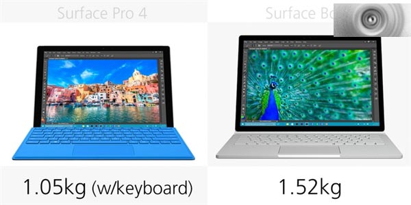 家门对决 Surface Book 和Surface Pro 4图文对比