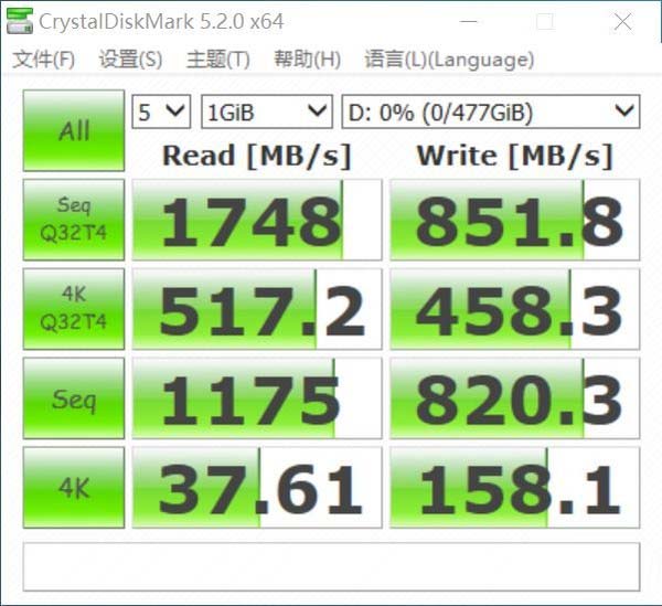 阿斯加特AN系列M.2 SSD详细图文评测：性能超越SATA SSD