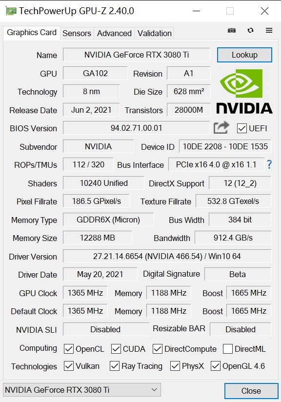 NVIDIA RTX 3080 Ti顯卡怎么樣 NVIDIA RTX 3080 Ti顯卡全面評(píng)測(cè)