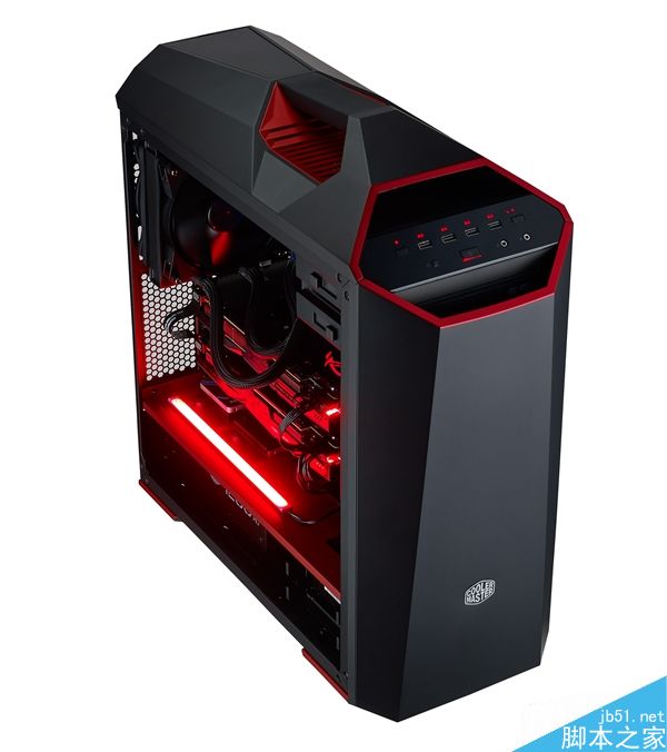 酷冷至尊MasterCase Maker 5t模組機箱首發(fā):燈光騷氣/1699元