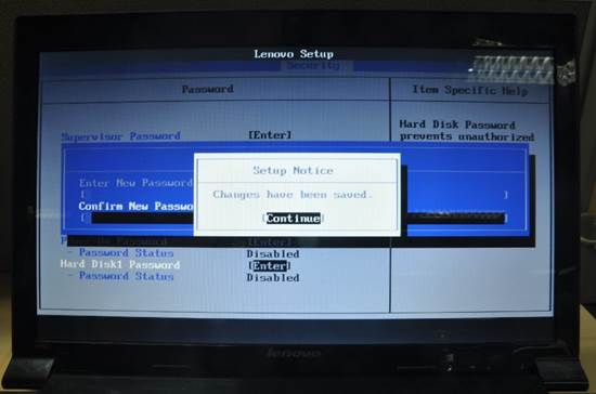 Lenovo SMB 笔记本如何设置BIOS密码(三种不同的设置界面)