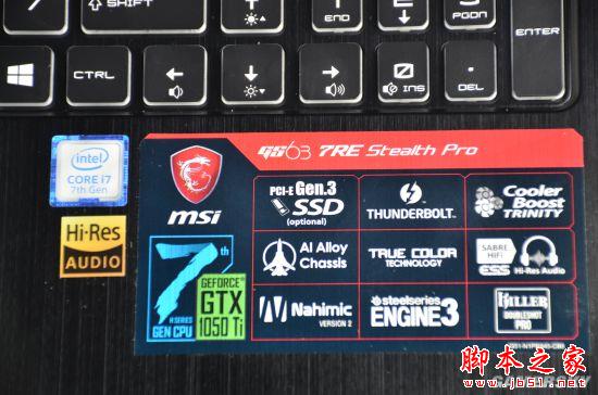 微星4GB显存GTX 1050Ti游戏本深度图解评测+拆解图