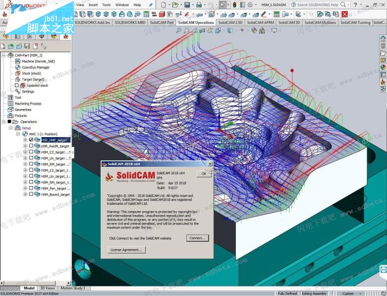 SolidCAM 2018 SP0怎么安装破解？SolidCAM 2018安装破解详细图文教程