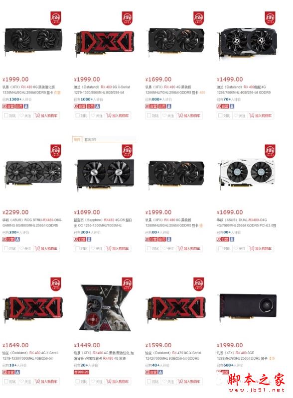 RX480和GTX1060选哪个好？GTX1060对比RX480区别对比详细评测图解