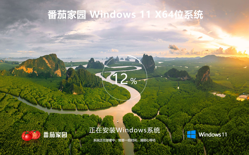 Windows11家庭版下載 番茄花園x64位 免激活工具 筆記本專(zhuān)用下載