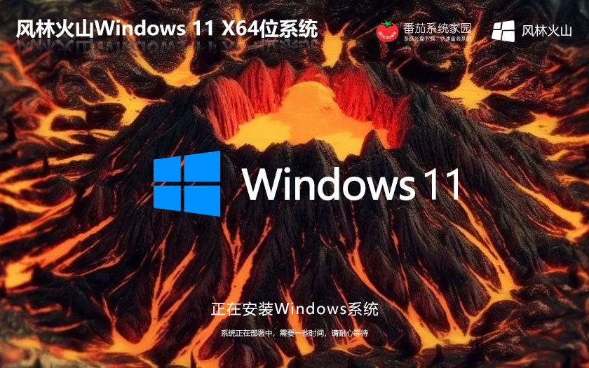 Windows11家庭版下載 風林火山中文流暢版 x64位系統(tǒng)下載 筆記本電腦專用