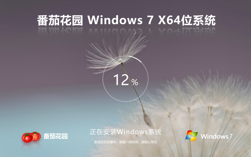 番茄花園x64位智能安裝版 win7娛樂(lè)版下載 ISO鏡像 Win7免激活下載