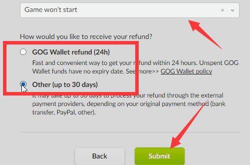 gog平台怎么退款 gog平台退款条件介绍