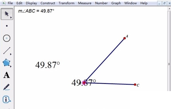 几何画板如何标记角度 几何画板插画入门教程