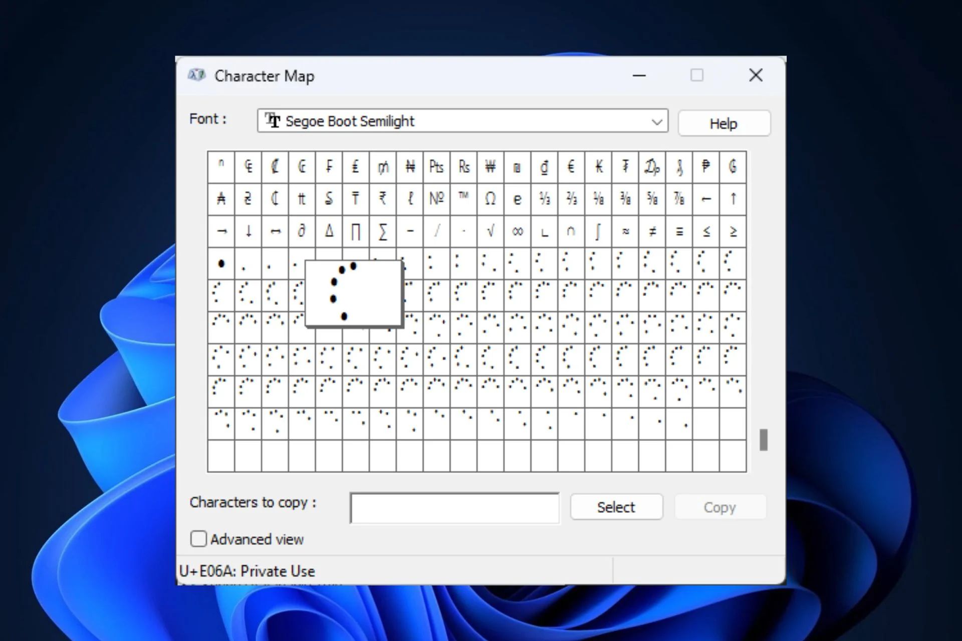 Win11 开机画面隐藏彩蛋：旋转加载符号采用字体形式编码