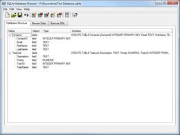 SQLite Database Browser