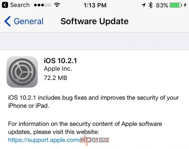 蘋果尷尬了： iOS 10.2.1 被爆致命 bug，怎么辦？（附建議及測試視頻）