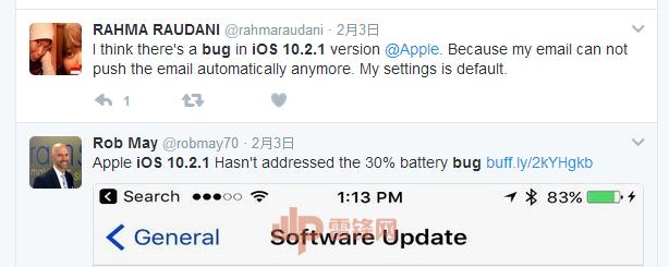 苹果尴尬了： iOS 10.2.1 被爆致命 bug，怎么办？（附建议及测试视频）