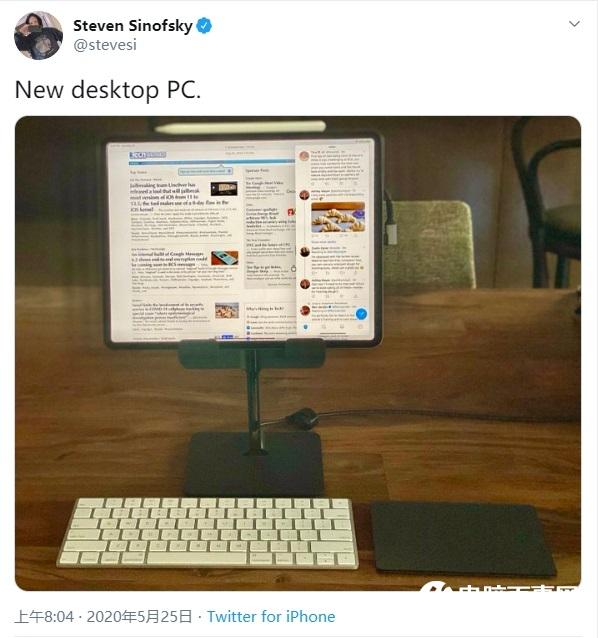 Windows 8 之父曬新桌面 PC ：是蘋(píng)果 iPad Pro