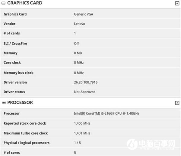 Lakefield i5-L16G7首曝：核顯跑分媲美N卡獨顯