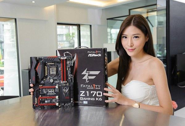 美女也玩裝機 華擎Z170 Gaming K6主板圖賞