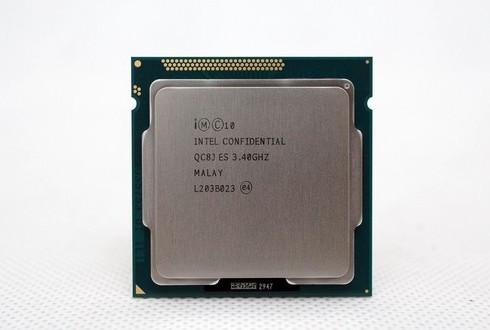 Intel酷睿i33240處理器正面外觀