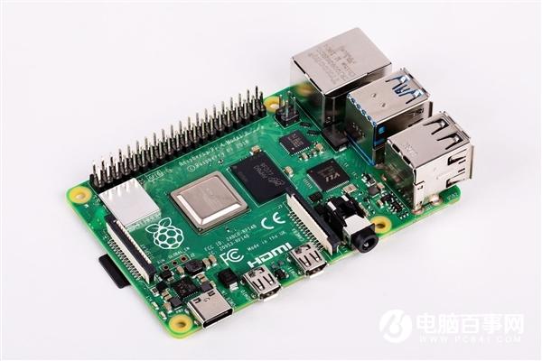 第四代樹(shù)莓派正式發(fā)布：首次4G內(nèi)存、支持USB 3.0和雙屏4K輸出