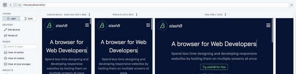 slashB(web開發(fā)瀏覽器)