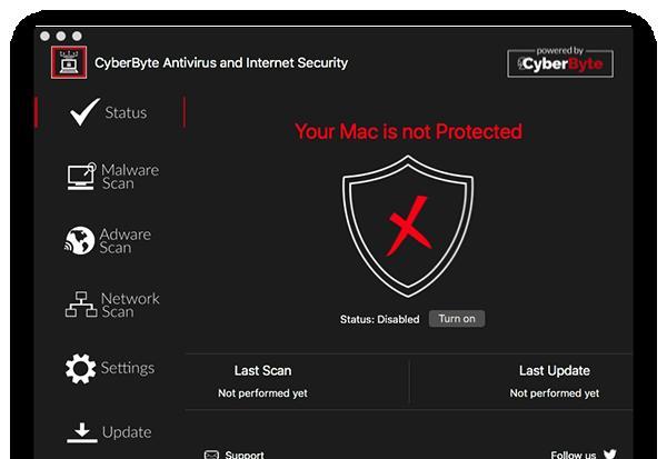 CyberByte Antivirus Mac版