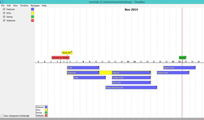 時(shí)間線工具TimeLine